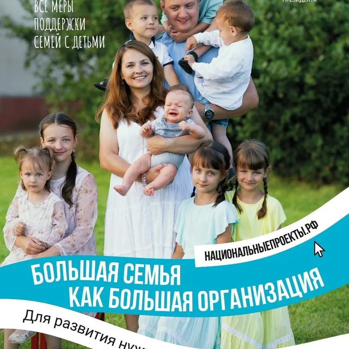 Большая семья как большая организация