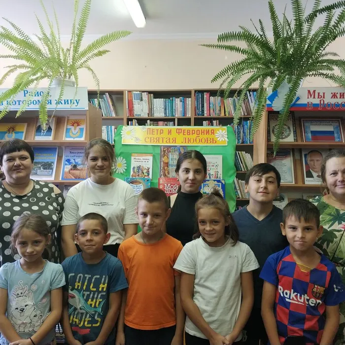 Час духовности «Покровители семейного счастья» для ребят, посещающих КЛО «Нескучайка» МБУ Успенский СДК «Лира»