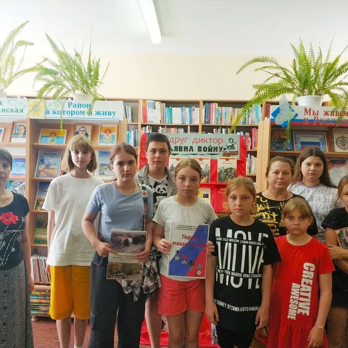 Беседа, посвященная памятникам Великой Отечественной войны с. Успенского